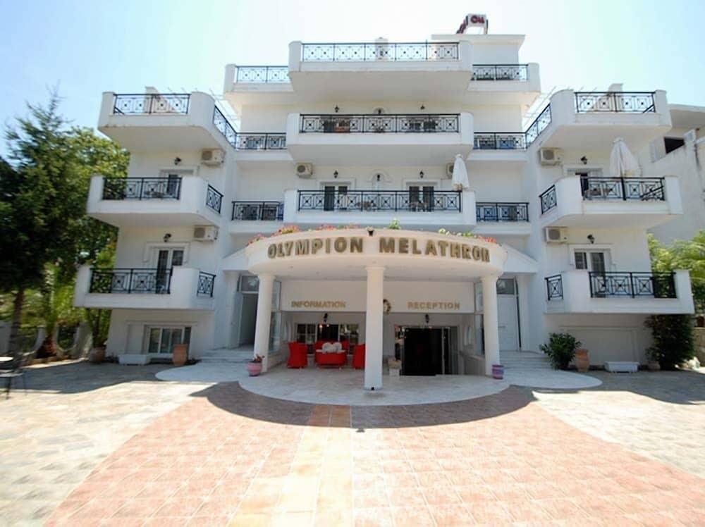 Hotel Olympion Melathron Platamonas Exterior foto