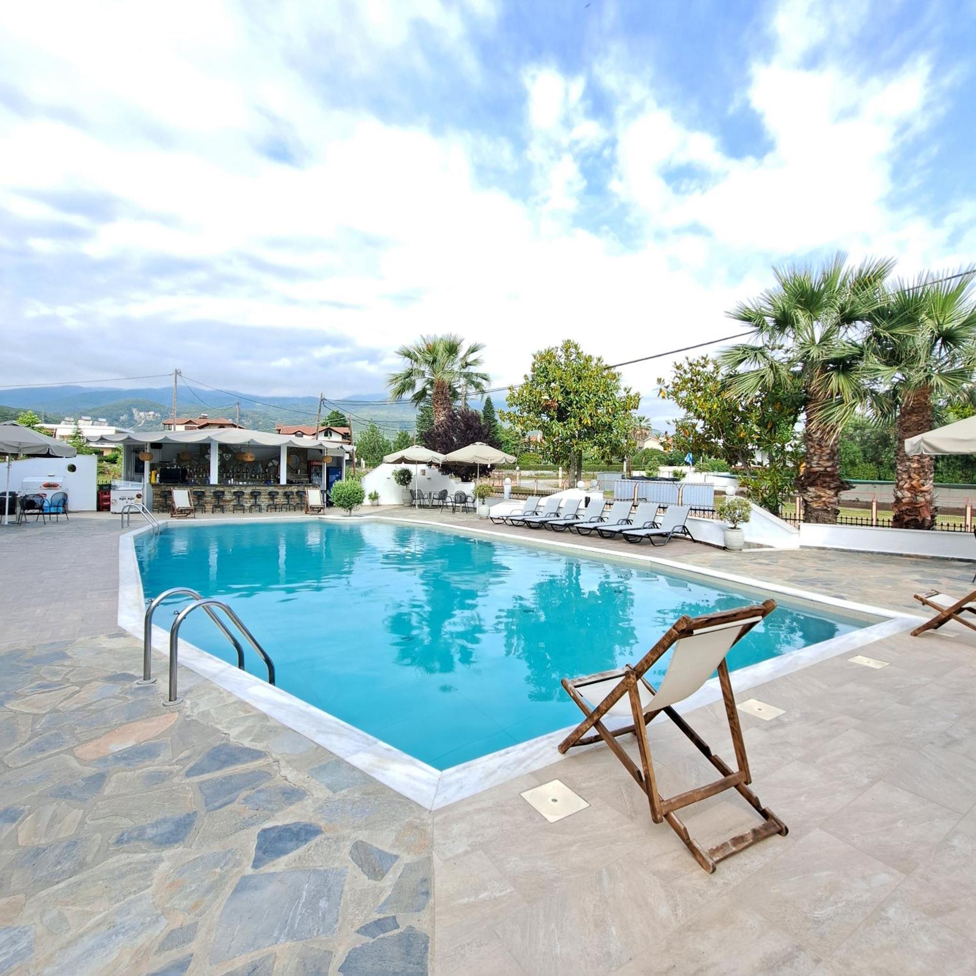 Hotel Olympion Melathron Platamonas Exterior foto