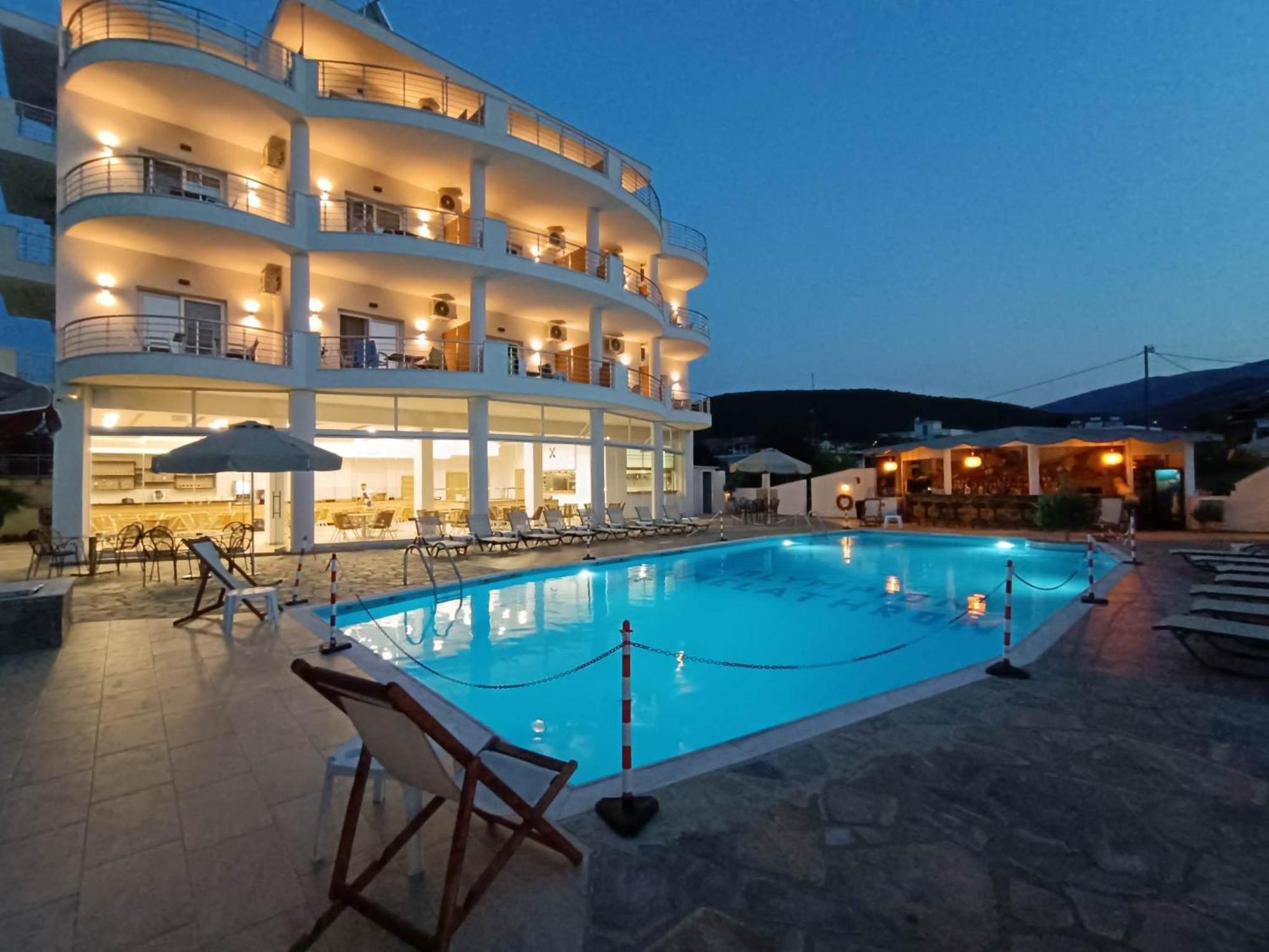 Hotel Olympion Melathron Platamonas Exterior foto