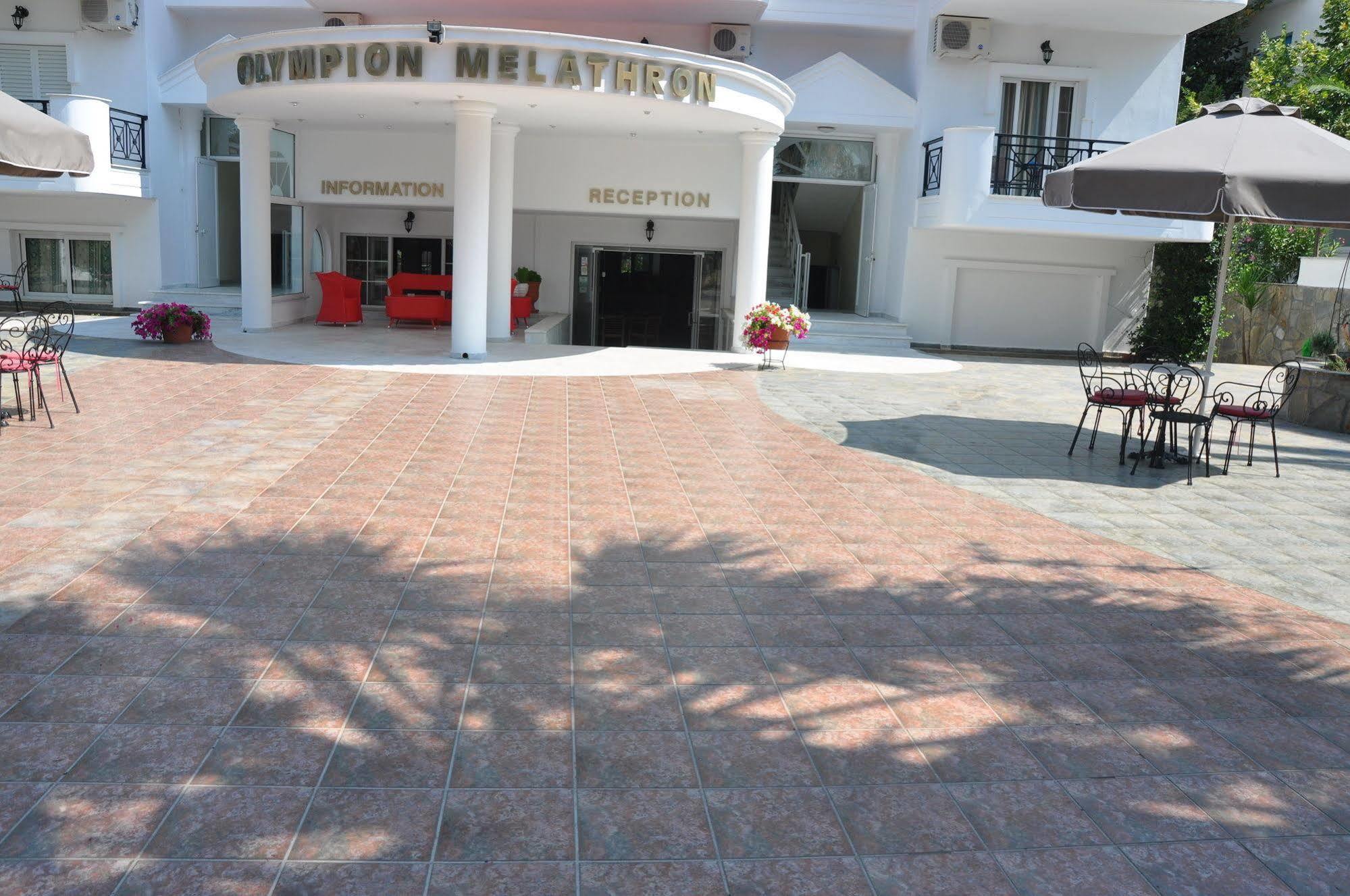 Hotel Olympion Melathron Platamonas Exterior foto