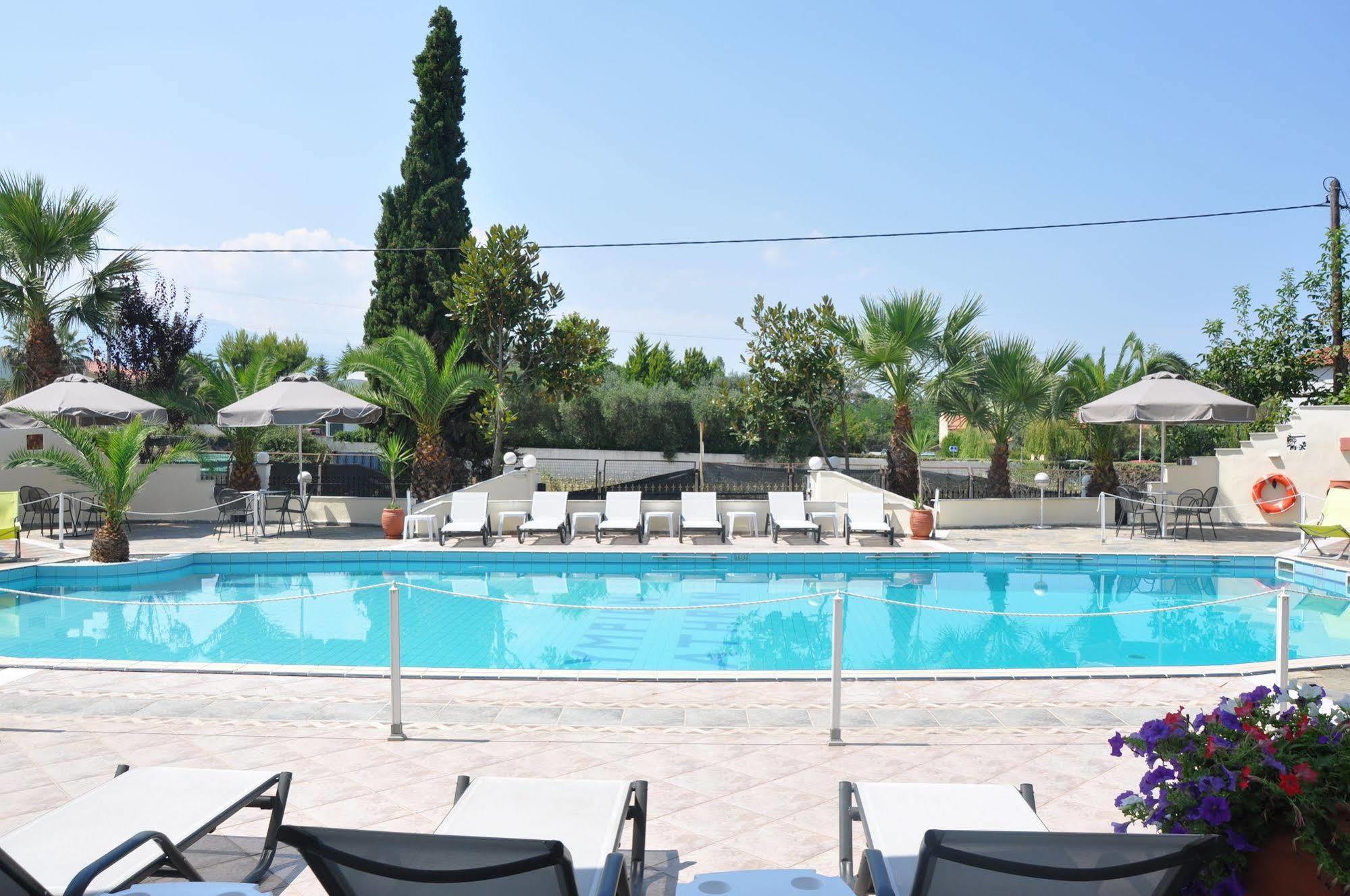 Hotel Olympion Melathron Platamonas Exterior foto